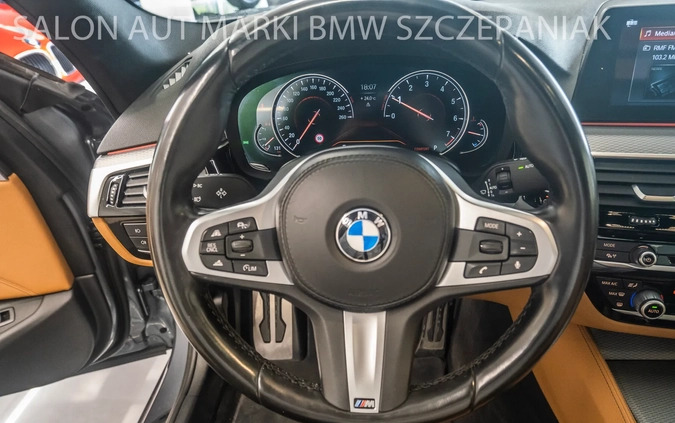 BMW Seria 5 cena 169000 przebieg: 179723, rok produkcji 2018 z Wejherowo małe 781